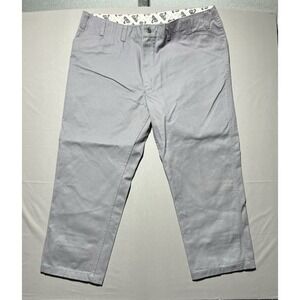 Ben Davis Pants Mens 46x29 FIT Gray Workwear Skate Chino Straight‎ Leg Vintage